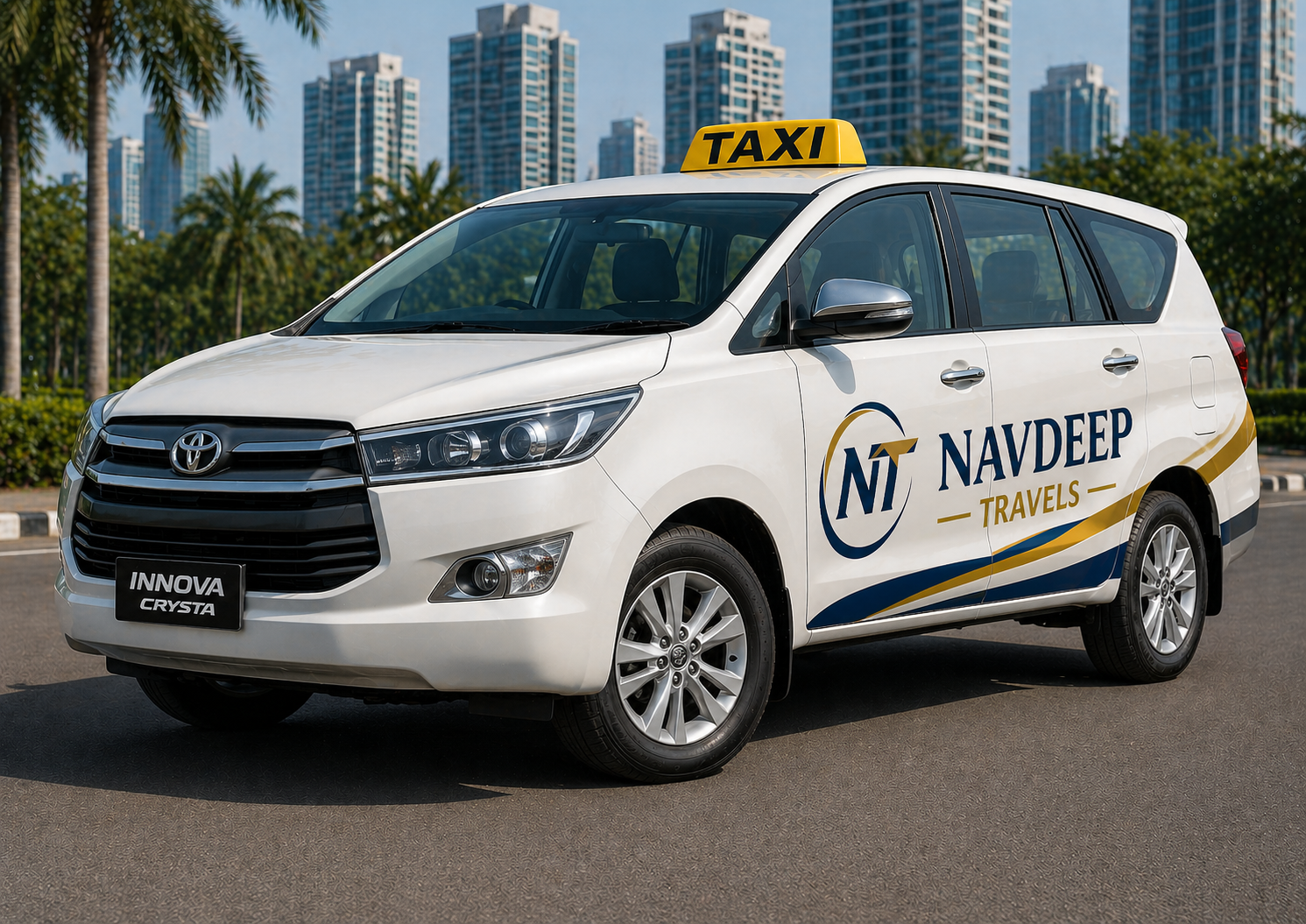 Innova Crysta Taxi Ludhiana